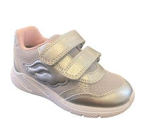 Load image into Gallery viewer, Geox Sprintye Trainer in Silver