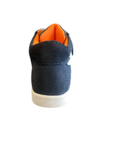 Load image into Gallery viewer, TT Kids Zig Zag Navy/Orange Waterproof Boot
