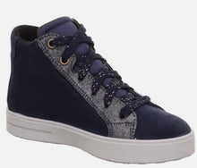 Load image into Gallery viewer, Superfit Stella Navy Waterproof Lace up Boot
