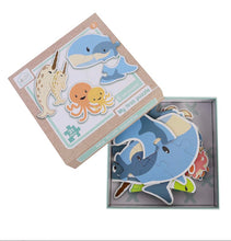 Load image into Gallery viewer, Studio Circus My First Sealife Puzzle - 6 puzzles
