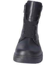 Load image into Gallery viewer, Ricosta Suri Black Leather Lace Up Waterproof Boots