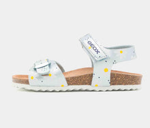 Load image into Gallery viewer, Geox Adriel Crystal Daisy Sandal