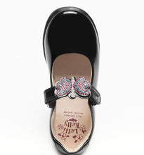 Load image into Gallery viewer, Lelli Kelly Luna Black Patent Leather School Shoes F fitting - LKSO8611