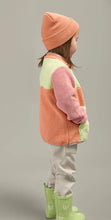 Load image into Gallery viewer, Grass & Air Aurora Pink Borg 1/4 Zip Jumper