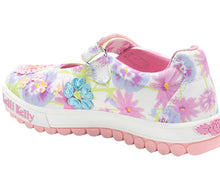 Load image into Gallery viewer, Lelli Kelly Eloise Bianco Fantasia Canvas with Roller Sole | LKED4911