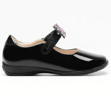 Load image into Gallery viewer, Lelli Kelly Luna Black Patent Leather School Shoes F fitting - LKSO8611