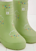 Load image into Gallery viewer, Grass & Air Glacial Green Colour-Changing Wellies