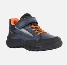 Load image into Gallery viewer, Geox Simbyos Navy/Orange Waterproof Boot