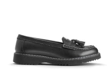 Load image into Gallery viewer, Start-rite Infinity Black Leather Slip-On