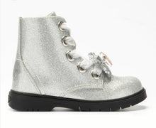 Load image into Gallery viewer, Lelli Kelly LKHF3736 Fior Di Fiocco Silver Glitter Bow Boot