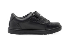 Load image into Gallery viewer, Start-rite Explore Black Leather School Shoe