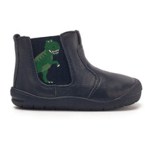 Load image into Gallery viewer, Start-Rite x JoJo Maman Bébé Friend Navy Leather T-Rex Boot
