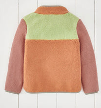 Load image into Gallery viewer, Grass & Air Aurora Pink Borg 1/4 Zip Jumper