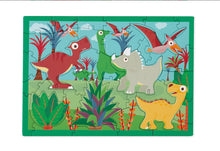 Load image into Gallery viewer, Scratch 2in1 Dinosaur Puzzle 3D Play (36 pieces)