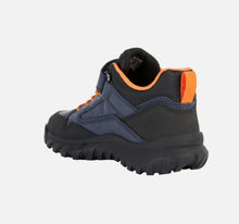 Load image into Gallery viewer, Geox Simbyos Navy/Orange Waterproof Boot