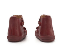 Load image into Gallery viewer, Start-Rite x JoJo Maman Bébé Friend Wine Leather Mouse Boot