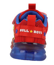 Load image into Gallery viewer, Bull Boys T-Rex Red Light Up Trainers - DNAL3212