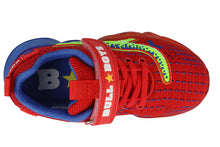 Load image into Gallery viewer, Bull Boys T-Rex Red Light Up Trainers - DNAL3212