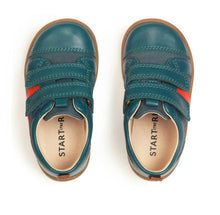 Load image into Gallery viewer, Start-rite Maze Teal leather/canvas shoe