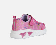 Load image into Gallery viewer, Geox Assister Fuschia Light Up Trainer