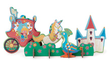 Load image into Gallery viewer, Scratch 2in1 Princess Puzzle 3D Play (36 pieces)