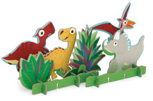 Load image into Gallery viewer, Scratch 2in1 Dinosaur Puzzle 3D Play (36 pieces)