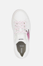 Load image into Gallery viewer, Geox Mikiroshi White/Fuchsia Sneaker