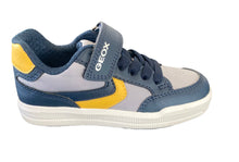 Load image into Gallery viewer, Geox Arzach Sneaker in Navy/Grey