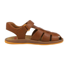 Load image into Gallery viewer, Camper Bicho Brown Leather Sandals