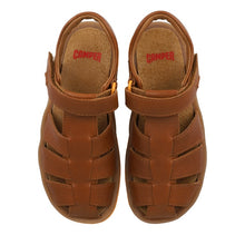 Load image into Gallery viewer, Camper Bicho Brown Leather Sandals