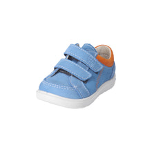 Load image into Gallery viewer, Ricosta Timmy in Adriatic Blue & Orange Leather/Suede