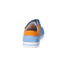 Load image into Gallery viewer, Ricosta Timmy in Adriatic Blue & Orange Leather/Suede