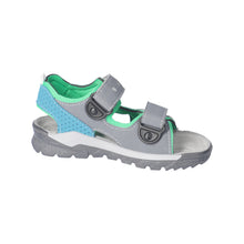 Load image into Gallery viewer, Ricosta Tajo Waterproof Sandal Grey and Green