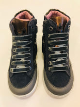 Load image into Gallery viewer, Shoesme UR9W042 Grey/Silver Hi-Top