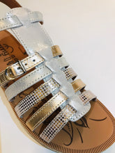 Load image into Gallery viewer, Bellamy Rose gold Gladiator Sandal