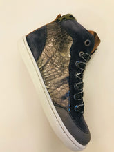 Load image into Gallery viewer, Shoesme UR9W042 Grey/Silver Hi-Top