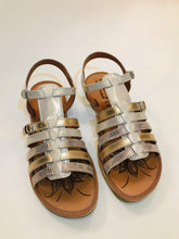 Load image into Gallery viewer, Bellamy Rose gold Gladiator Sandal