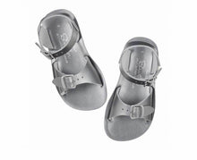 Load image into Gallery viewer, Salt-Water Surfer Sandal Pewter