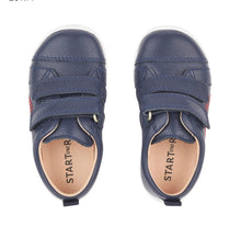 Load image into Gallery viewer, Start-rite Tree House Navy Leather Shoe