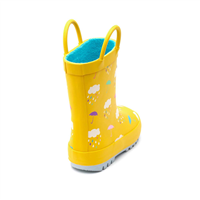 Load image into Gallery viewer, Chipmunks Yellow Rain Welly