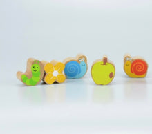 Load image into Gallery viewer, Jumini Caterpillar Stacking Game
