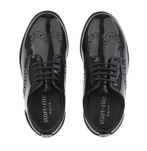 Load image into Gallery viewer, Start-rite Brogue SNR Patent School shoe