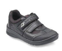 Load image into Gallery viewer, Start-rite Rocket Black Leather School Shoe