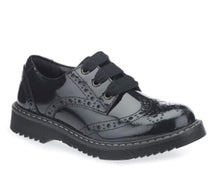 Load image into Gallery viewer, Start-rite Impulsive Patent Brogue School shoe