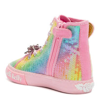 Load image into Gallery viewer, Lelli Kelly Rainbow Unicorn Wings Hightops - LK1331