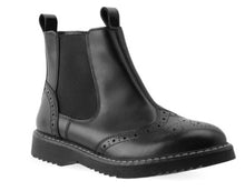 Load image into Gallery viewer, Start-rite Revolution Black Leather School Boot