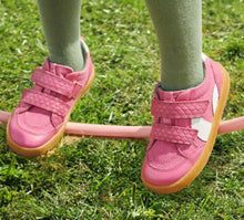 Load image into Gallery viewer, Start-rite Enigma Pink Leather/Canvas Shoe