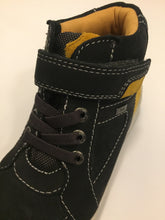 Load image into Gallery viewer, Lurchi Barney Tex Waterproof Boot in Charcoal & Mustard