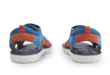 Load image into Gallery viewer, Start-rite Beachball Bright blue & Orange sandal