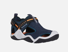 Load image into Gallery viewer, Geox Wader Sandal in Navy/Orange